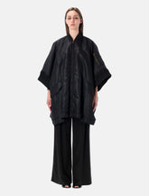 MM6 Maison Margiela oversized bomber cape - | Spazio Pritelli