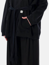 MM6 Maison Margiela hooded sweatdredd with gloves - | Spazio Pritelli