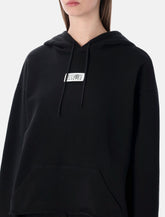 MM6 Maison Margiela cotton hooded sweatshirt - | Spazio Pritelli