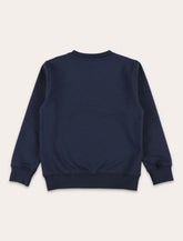Felpa bambino navy con Mascotte Golden Goose - | Spazio Pritelli