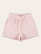 Shorts in felpa rosa Golden Goose Kids Star - | Spazio Pritelli