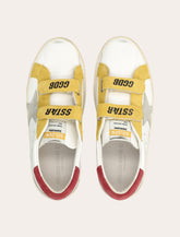 Golden Goose Kids Old-School leather sneakers - | Spazio Pritelli