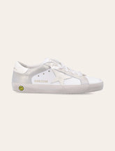 Sneakers Super-Star da bambino in pelle e suede laminata Golden Goose - | Spazio Pritelli