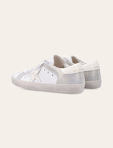 Sneakers Super-Star da bambino in pelle e suede laminata Golden Goose - | Spazio Pritelli