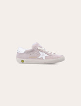 Golden Goose Kids Super-Star sneakers in camoscio rosa - | Spazio Pritelli