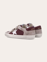 Golden Goose kids Old School burgundy sneakers - | Spazio Pritelli