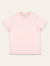 Fendi Kids cotton t-shirt with embossed logo for kids - | Spazio Pritelli