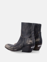 Balenciaga Memphis worn leather ankle boots - | Spazio Pritelli