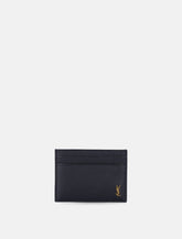 Saint Laurent Tiny Cassandre card case - | Spazio Pritelli