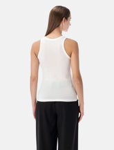 Top smanicato aderente con logo Coperni - | Spazio Pritelli