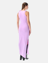 Abito lungo asimmetrico "Flower" Coperni - | Spazio Pritelli