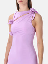 Abito lungo asimmetrico "Flower" Coperni - | Spazio Pritelli