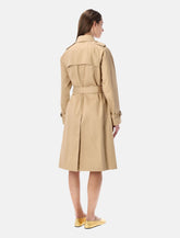 Trench Greta in gabardine di cotone beige di A.P.C. - | Spazio Pritelli