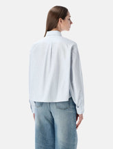 Camicia in cotone a righe - | Spazio Pritelli