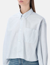 Camicia in cotone a righe - | Spazio Pritelli