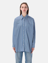 A.P.C. striped cotton shirt - | Spazio Pritelli