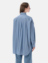 A.P.C. striped cotton shirt - | Spazio Pritelli
