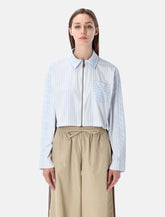 adidas Originals poplin zip shirt - | Spazio Pritelli