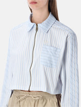 adidas Originals poplin zip shirt - | Spazio Pritelli