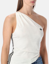 Adidas Originals white asymmetric top - | Spazio Pritelli