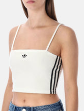 Adidas Originals white terry bandeau top - | Spazio Pritelli