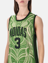 Adidas Originals Farm green maxi dress - | Spazio Pritelli