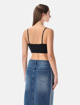 Adidas Originals black 3-stripes bralette - | Spazio Pritelli