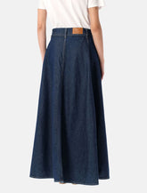 Gonna maxi in denim blu di Levi’s - | Spazio Pritelli