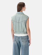 Gilet Shrunken 90’s in denim di Levi’s - | Spazio Pritelli