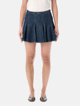 Levi’s denim mini skirt - | Spazio Pritelli