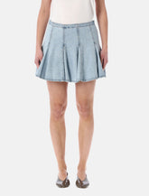 Levi’s denim mini skirt - | Spazio Pritelli