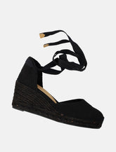 Castañer Cotton Carina 6 tone-on-tone espadrilles - | Spazio Pritelli