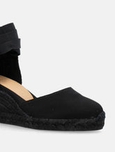 Castañer Cotton Carina 6 tone-on-tone espadrilles - | Spazio Pritelli