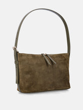 A.P.C. Vera suede shoulder bag - | Spazio Pritelli