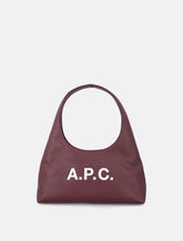 A.P.C. Baby Ninon shoulder bag burgundy - | Spazio Pritelli