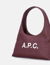 A.P.C. Baby Ninon shoulder bag burgundy - | Spazio Pritelli