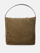 A.P.C. Vera Maxi suede bag - | Spazio Pritelli