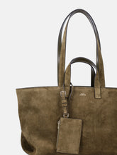 A.P.C. Le Drummer suede bag - | Spazio Pritelli