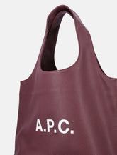 Shopper A.P.C. Ninon similpelle riciclata martellata - | Spazio Pritelli