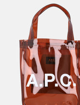 Shopper piccola Lou in PVC lucido A.P.C. - | Spazio Pritelli