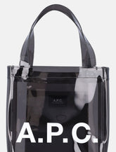 A.P.C. small Lou glossy PVC tote bag - | Spazio Pritelli