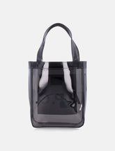 A.P.C. small Lou glossy PVC tote bag - | Spazio Pritelli