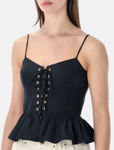 Marant Étoile Dolma peplum top - | Spazio Pritelli