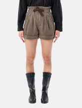 Shorts Nirma in tela - | Spazio Pritelli