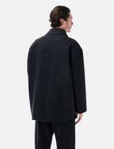 Cappotto doppiopetto in lana mélange di Fendi - | Spazio Pritelli