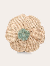 Bonpoint borsa da bambina a tracolla Jordanie in raffia - | Spazio Pritelli