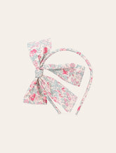 Cerchietto Bonpoint Jin in cotone Liberty con fiocco - | Spazio Pritelli