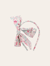 Cerchietto Bonpoint Jin in cotone Liberty con fiocco - | Spazio Pritelli