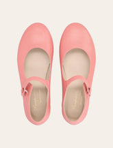Bonpoint Ballerine Ella in pelle corallo - | Spazio Pritelli