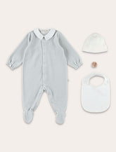 Set regalo neonato in cotone Bonpoint in azzurro - | Spazio Pritelli